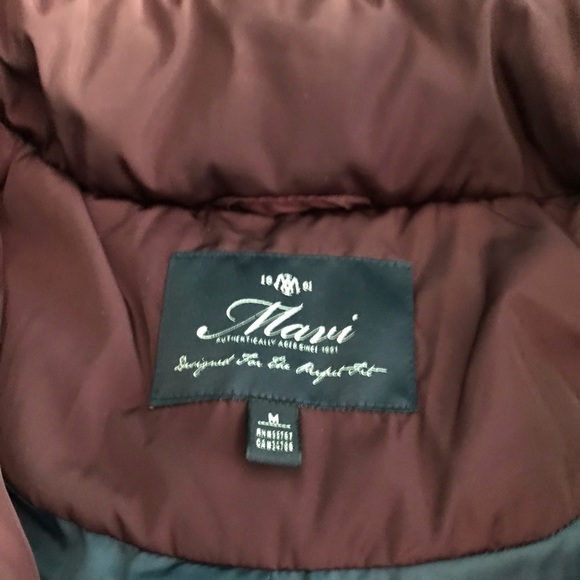 Mavi puffer jacket with removable fur hood - Picture 2 of 4